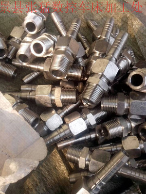 液壓膠管與金屬軟管接頭現貨直供 景縣張猛數控車床加工處的專業優勢